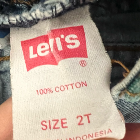 Vintage Little Levi’s Denim Shorts – Size 2 - Picture 4 of 4